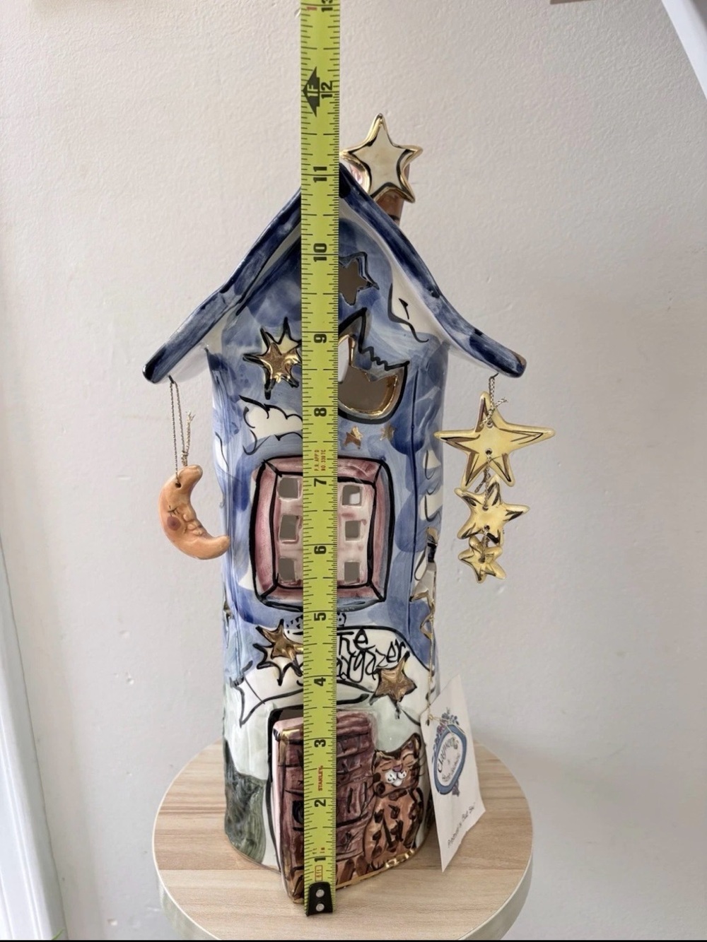 The Stargazer - Blue Sky Claysorks by Heather Goldminc Tea Light 2000 - Picture 11 of 13